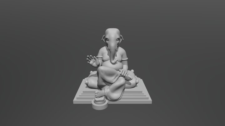 Ribirth Ganesh Model Stl For 1 Draft 3D Model
