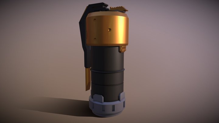 Grenade 3D Model