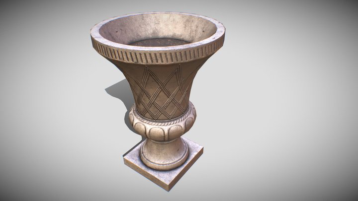 Decorative Vase 3D Model