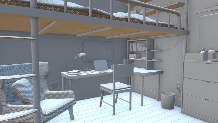 My room 3D Model