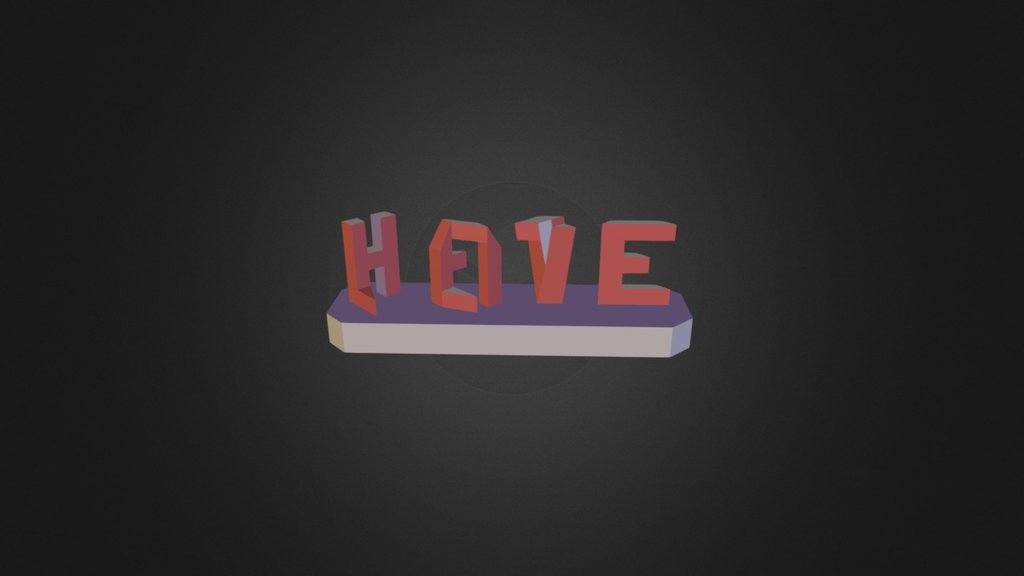 Hate & Love 3D Print