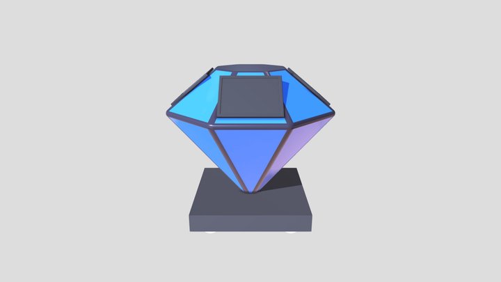 Diamond table for the gameshow 3D Model