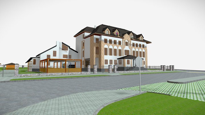 Roof1 3D Model