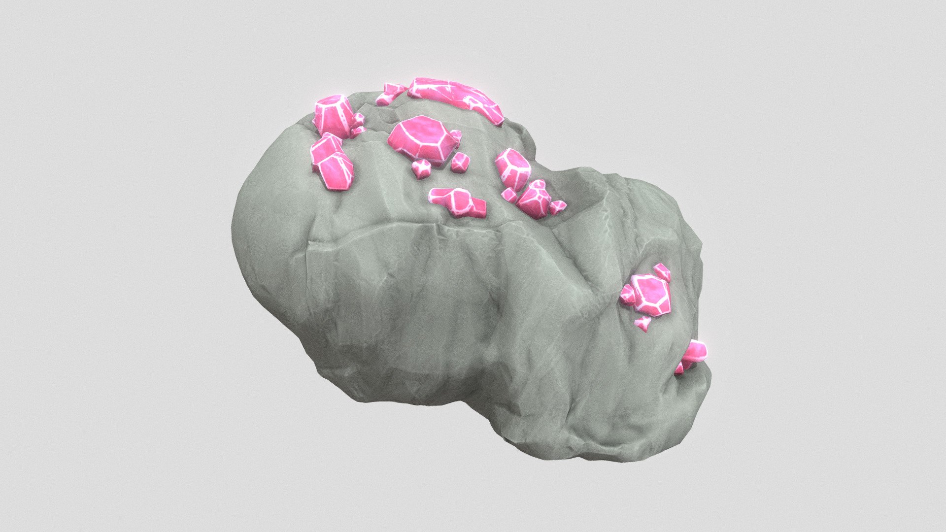 Crystal Ore - 3D model by mattbil [fd46e1a] - Sketchfab