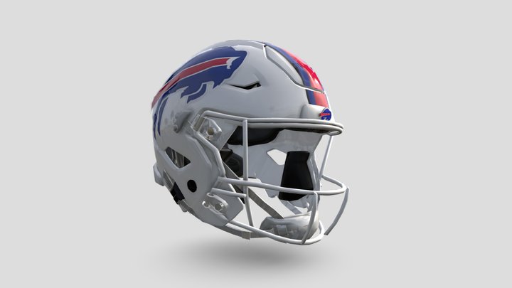 Philadelphia Eagles American Football Helmet 3D model