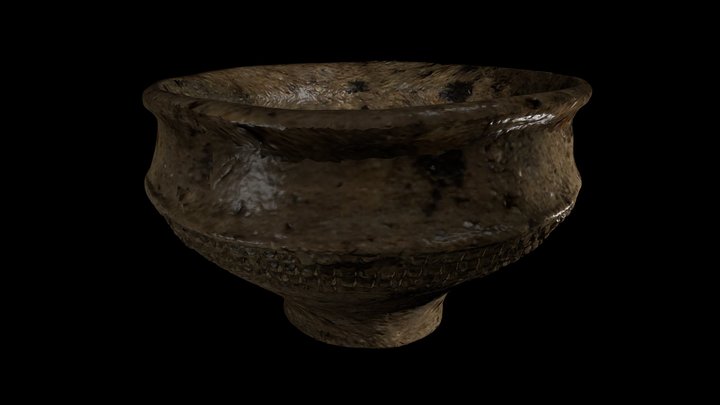 Germanic_pottery_bowl 3D Model