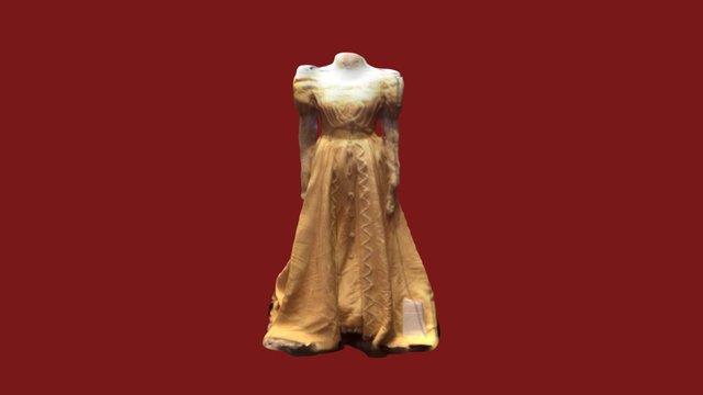 Reading Room Dress 3D Model