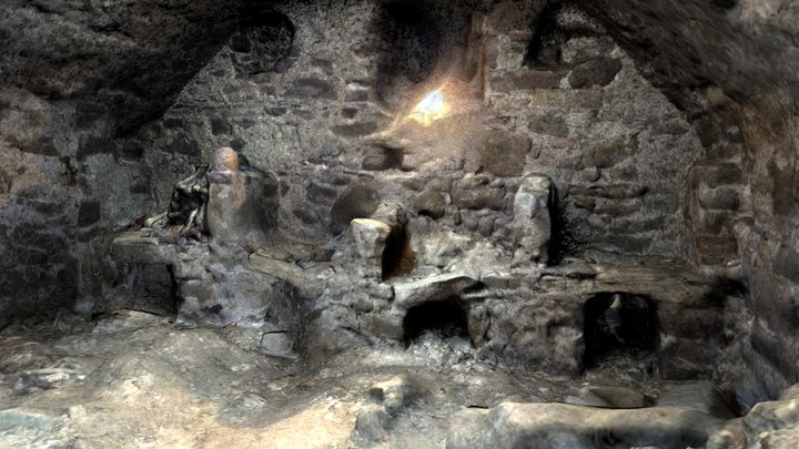Putridarium Aquara - Italy 3D Model