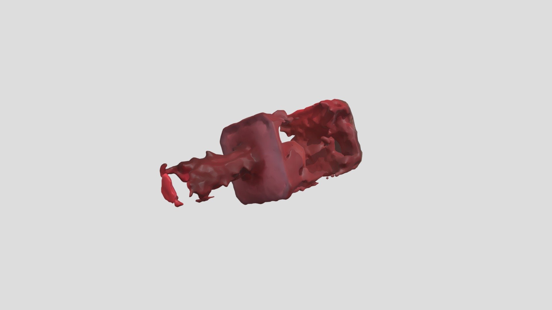 Parfume bottle OBJ