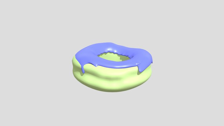 Iron Curtain's First Donut 3D Model