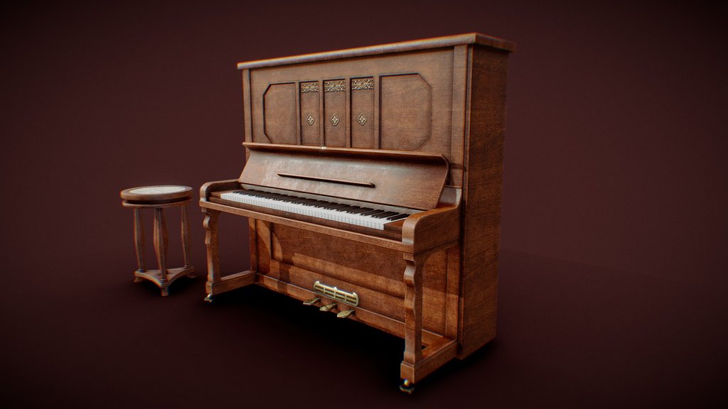 Retro piano
