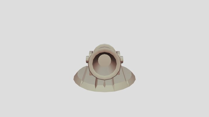 Low polly Canion 3D Model