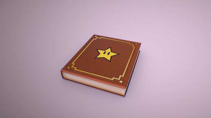 Super Mario Galaxy - Rosalina's Storybook 3D Model