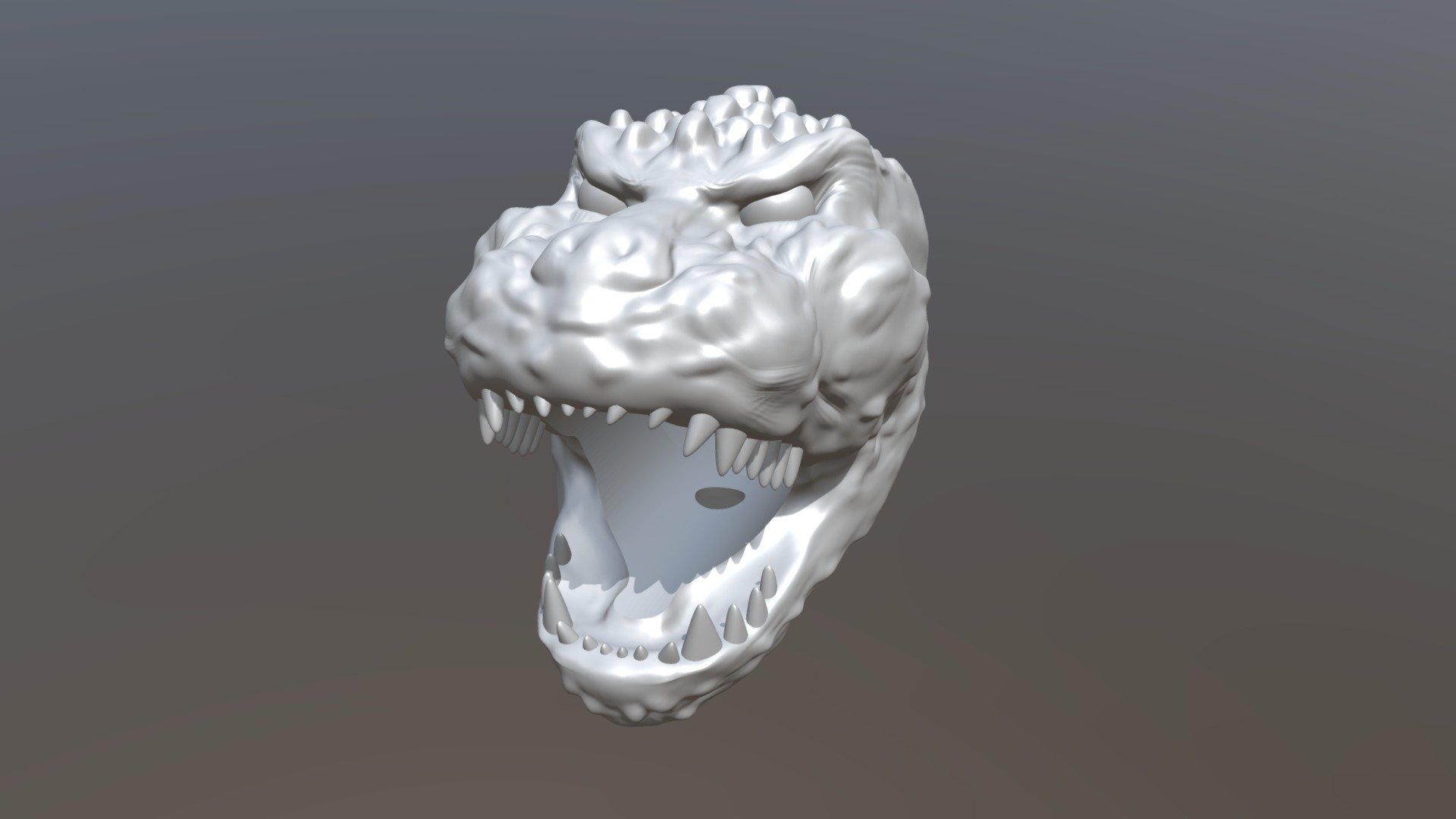 Godzilla Head V2