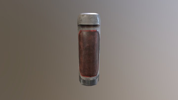 Med Injector 3D Model