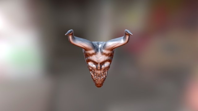 Krampus Mask 3D Model