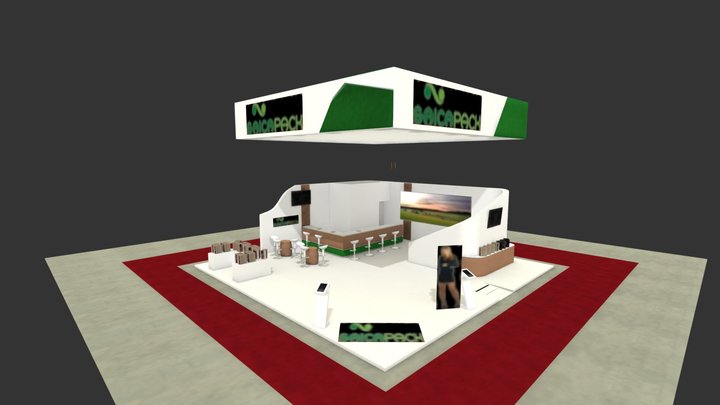 prueba stand 3D Model