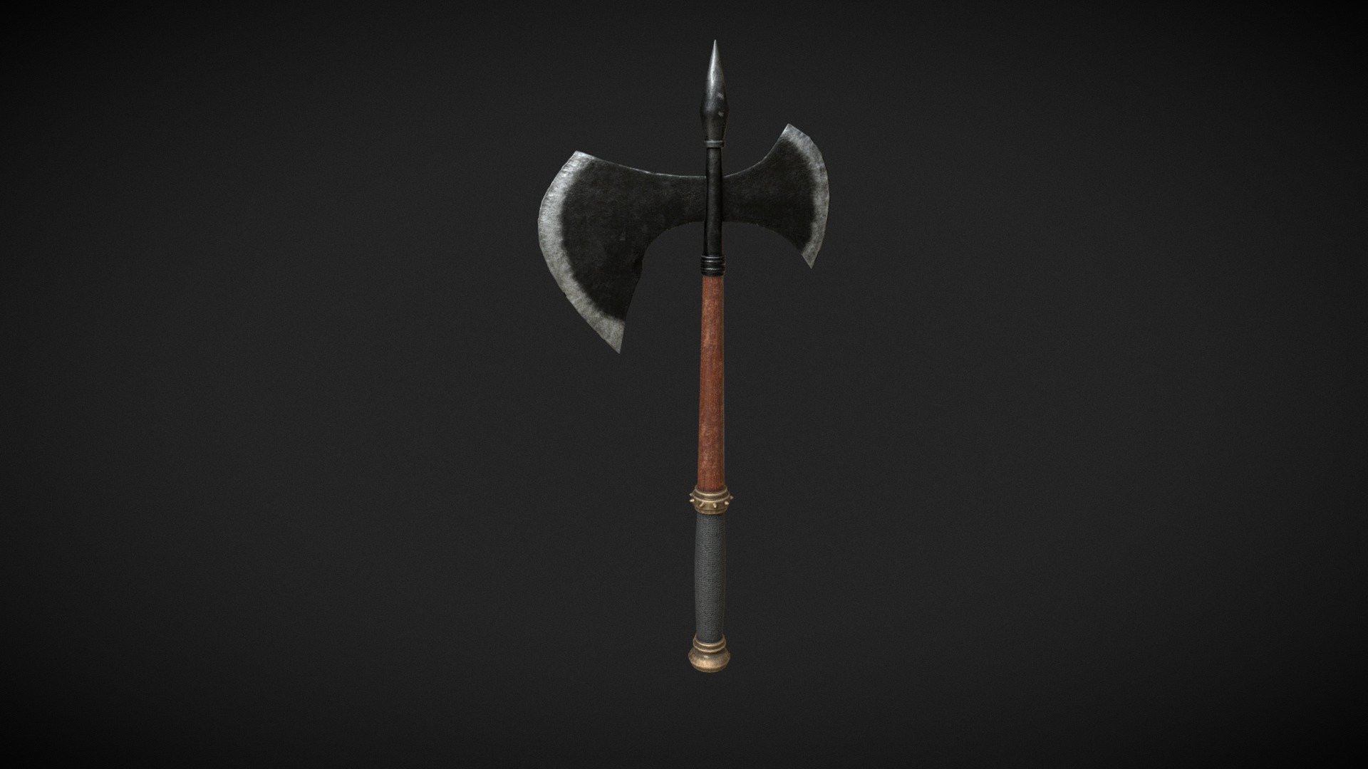 Medieval Axe - 3D model by volteron [fd4cf1c] - Sketchfab