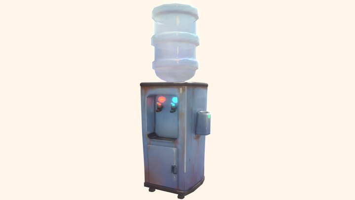 PropModel- Water Dispenser 3D Model
