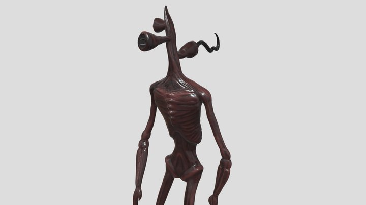 Siren Head 3D Model