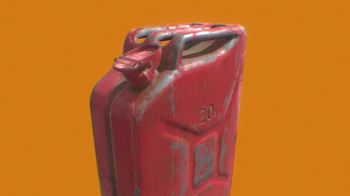 Canister 3D Model