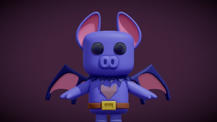 🦇 Batty 🦇 3D Model