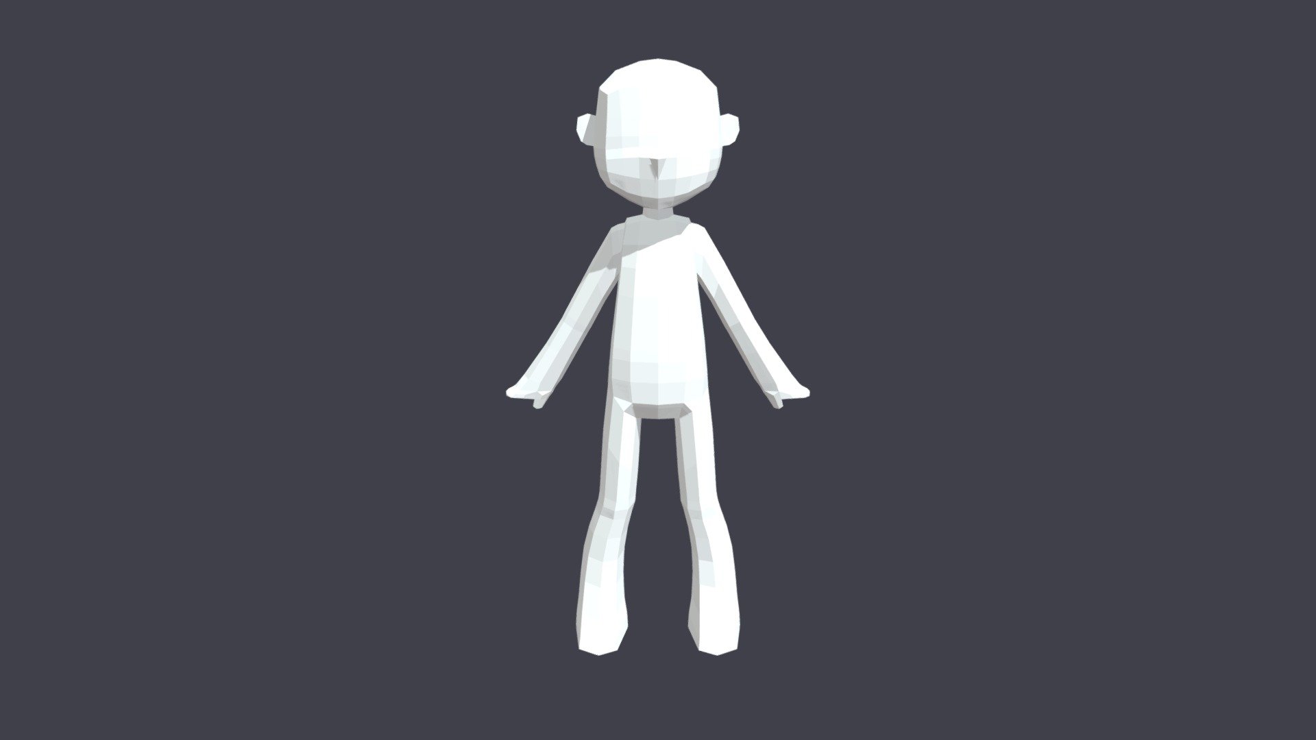 Stylized Base Character Mesh - Buy Royalty Free 3D model by TimeStile ...