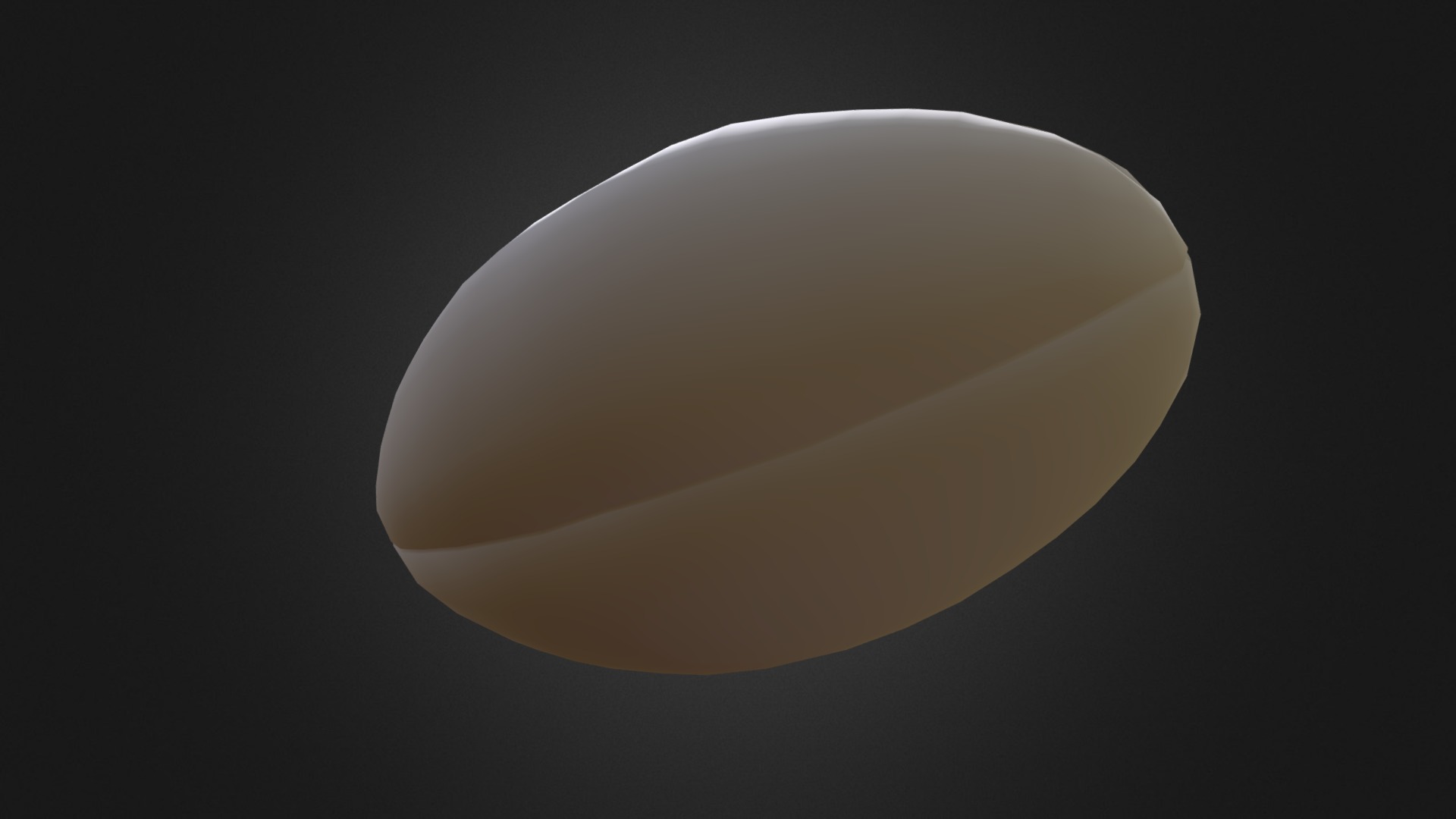 3D model Rugby Ball - This is a 3D model of the Rugby Ball. The 3D model is about a planet in space.