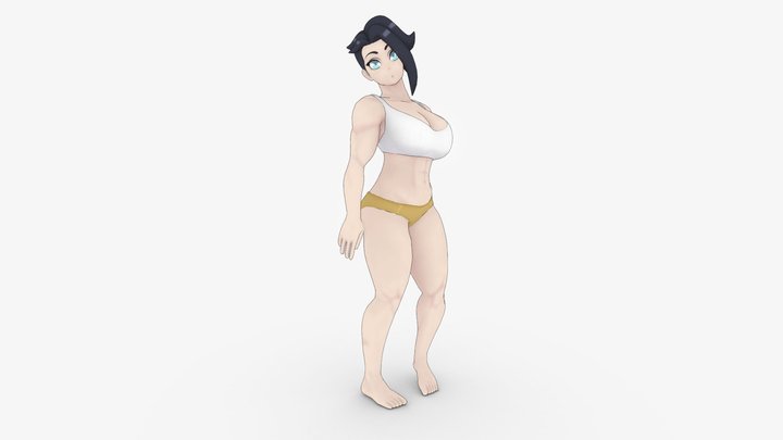 Boxer-Chan 3D Model