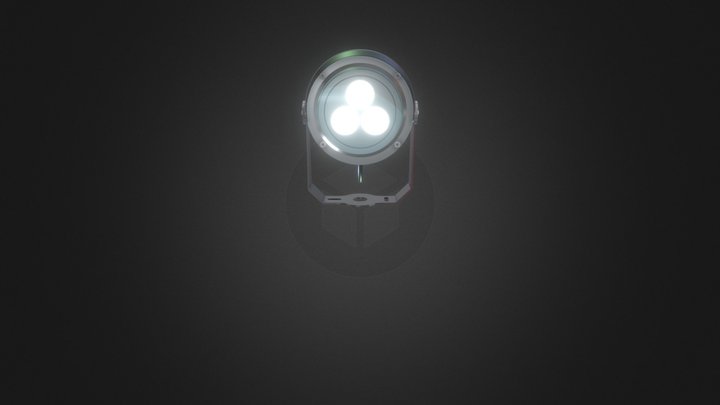 UniLED Hood (3 x 2 Watt) 3D Model
