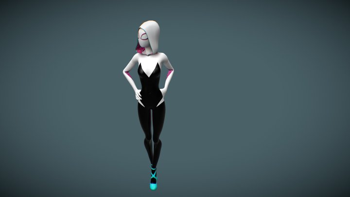 Gwen Stacy 3D Model