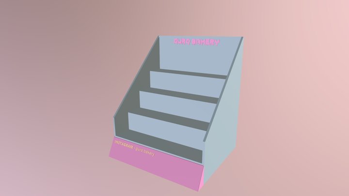 Guro Bakery Stand 3D Model
