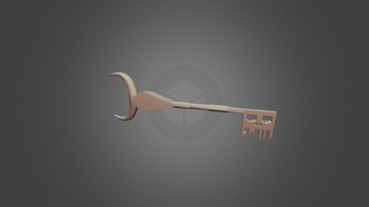 Cathedral Key 3D Model