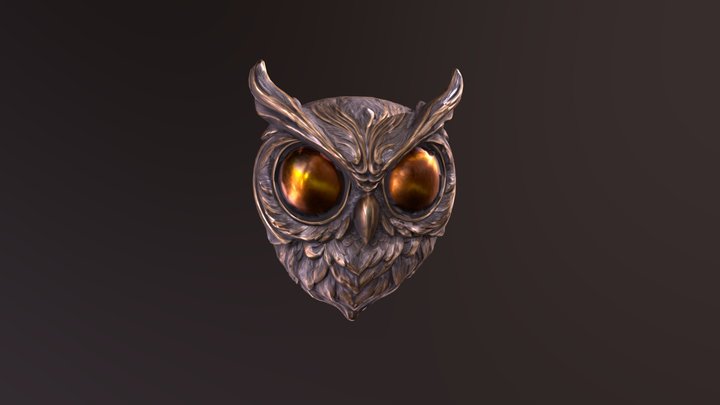 Owl's Gaze – Gratis 3D-model STL