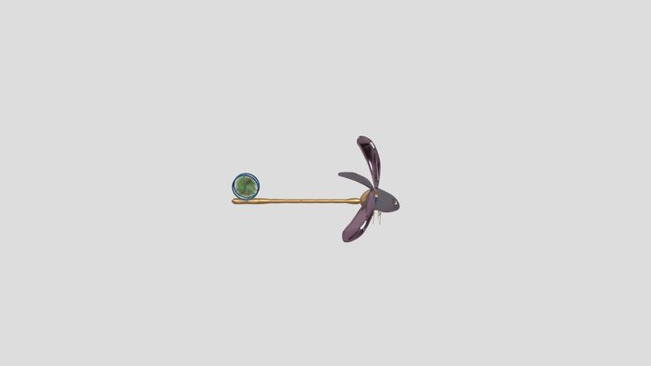 Dragonfly Robotic 3D Model