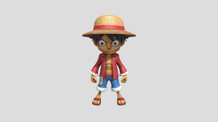 Luffy 3D Model