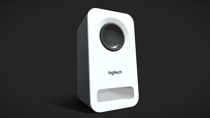 Logitech Speaker 3D Model