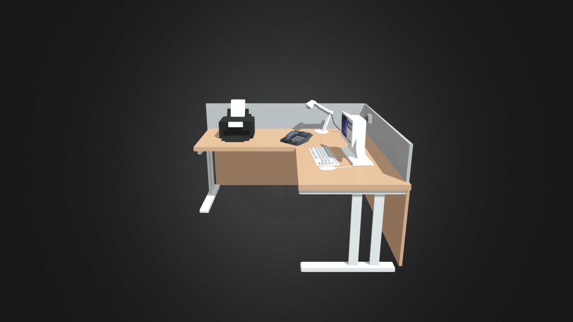 Generic 3D Desk