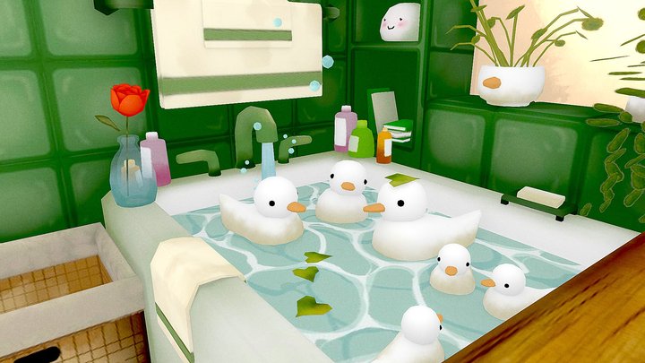 Ducky Bath 3D Model