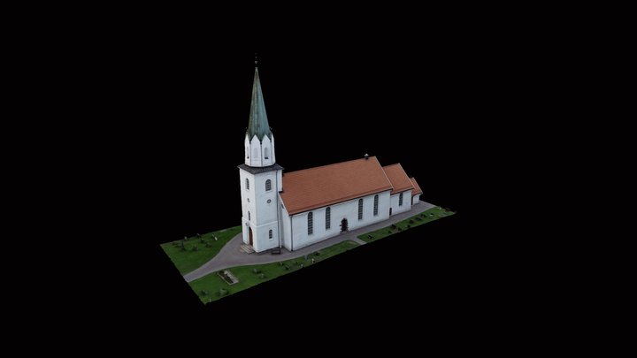 Våle Kirke / Våle Church 3D Model
