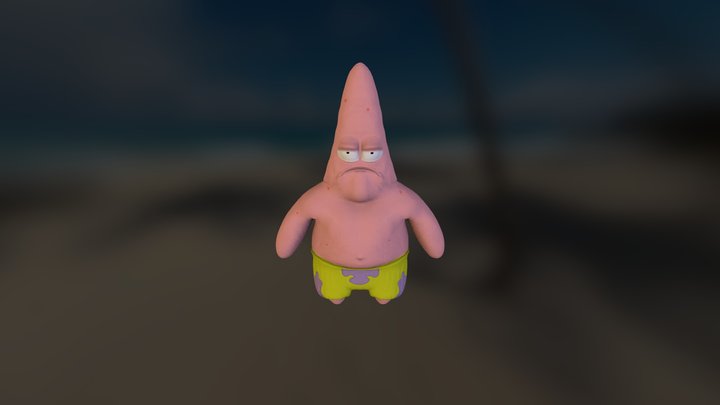 Patrick Star 3D Model