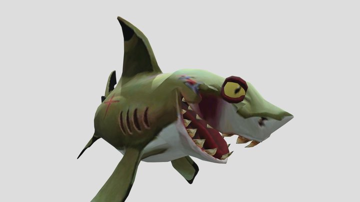 Black Tip Reef_ Avatar_ Lo 3D Model