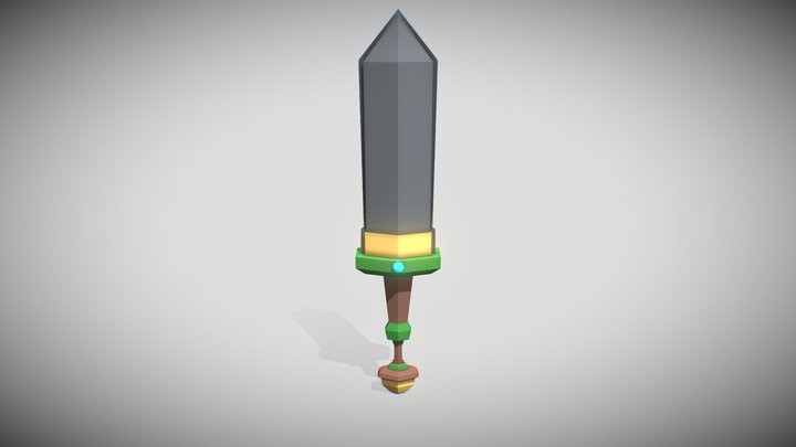 Amazing 3D Sword 3D Model