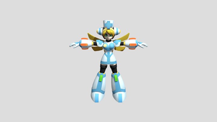 Megaman x dive Cinnamon 3D Model