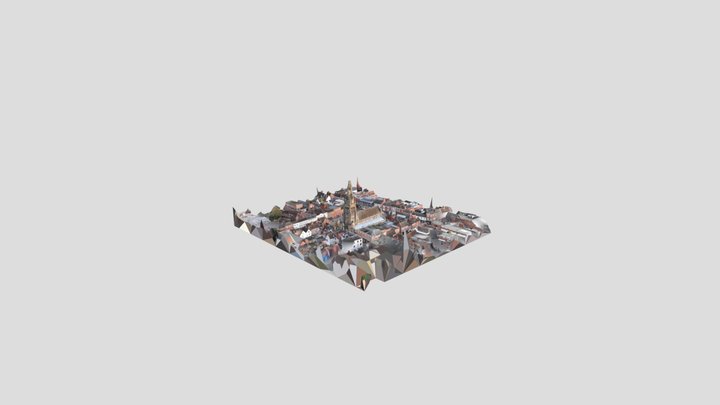 Market square 3D Model