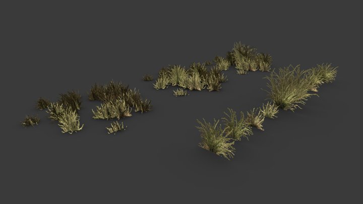 PSX Grass 3D Model