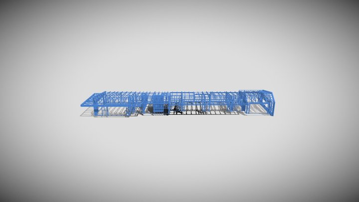 ISG0408_UPDATED_walls_roof_Model 3D Model