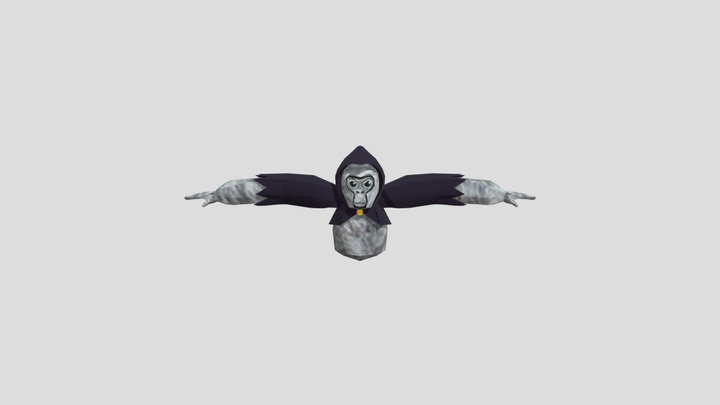GrimReaper Gorilla Tag 3D Model
