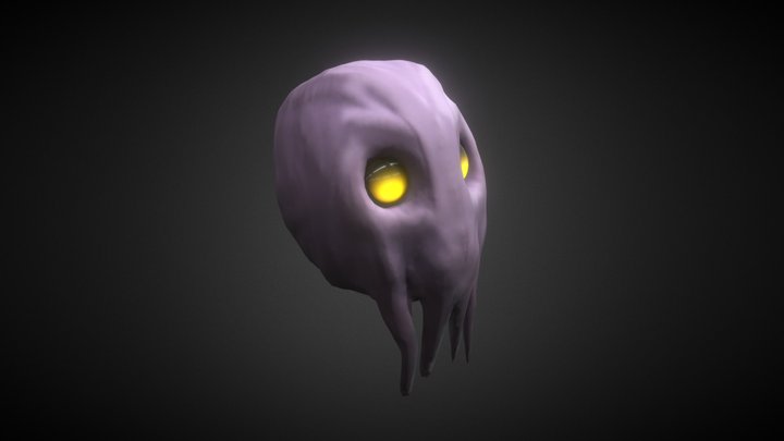 Cthulhu Mindflayer Sculpting Practice 3D Model