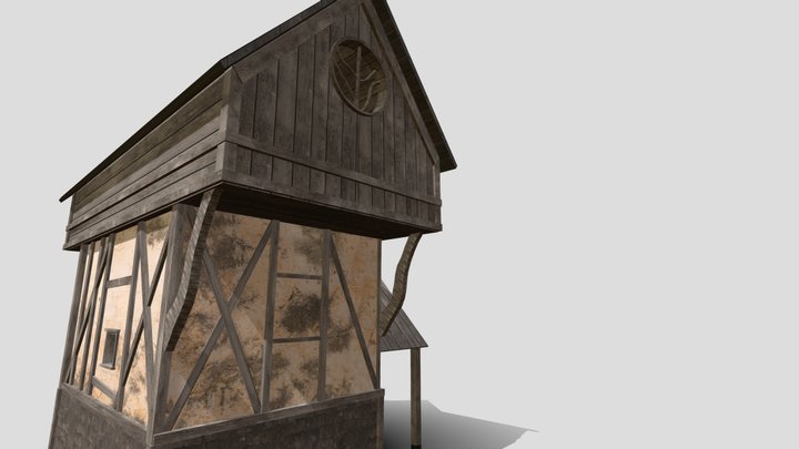 Medieval House 3D Model